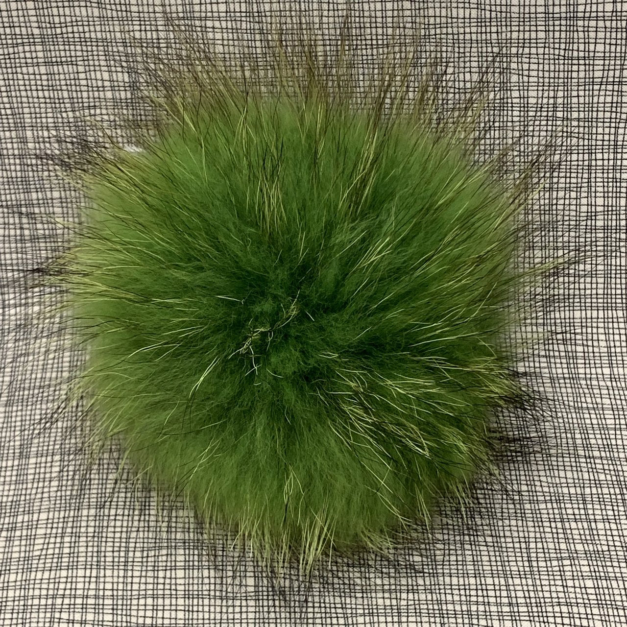 Big Bad Wool Raccoon Pom Pom XL 15 cm