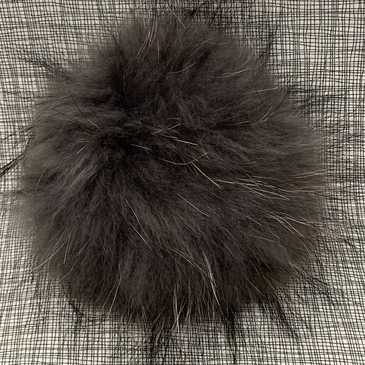 Big Bad Wool Raccoon Pom Pom XL 15 cm