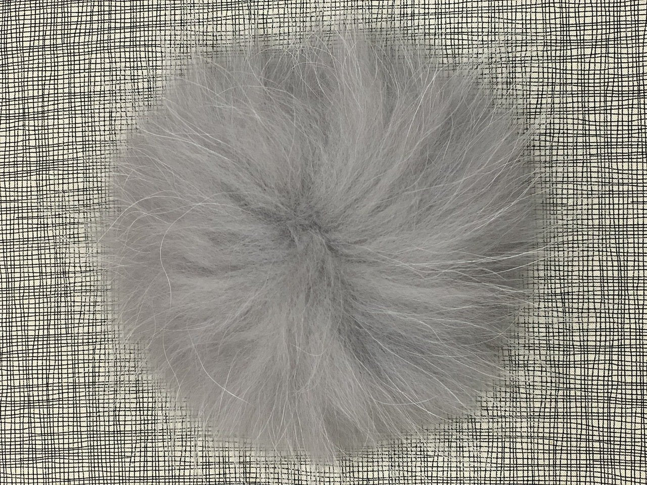 Big Bad Wool Raccoon Pom Pom XL 15 cm