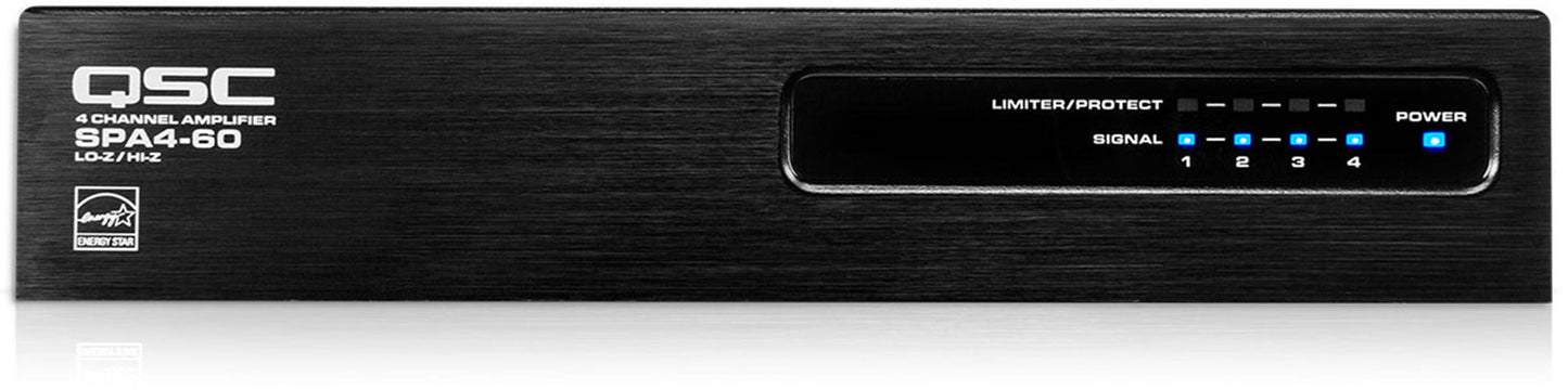 B-Stock: QSC SPA4-60 4 Channel Energy Star Power Amplifier