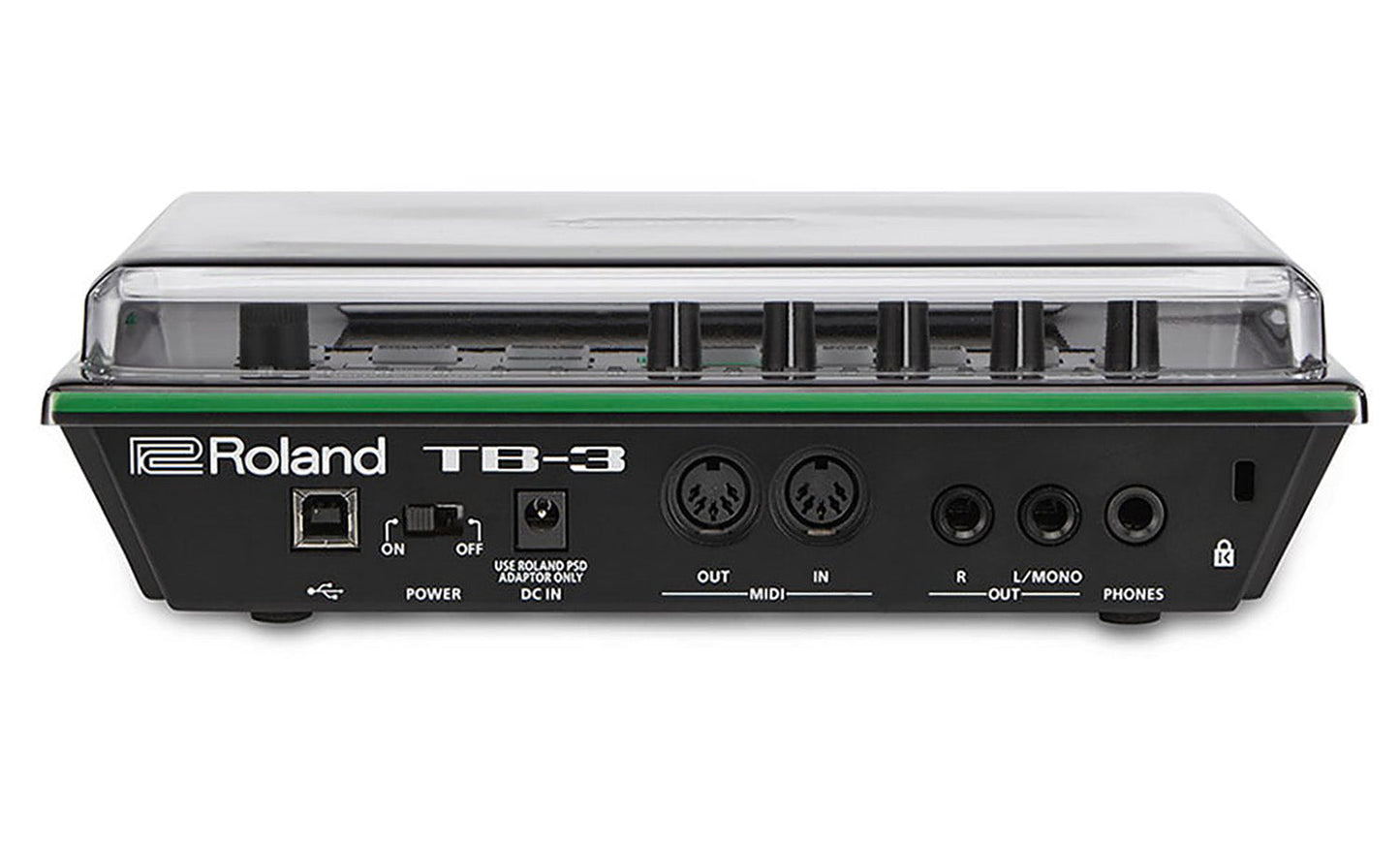 Decksaver DSS-PC-TB3 Protection Cover for Roland Aira TB-3 - Hollywood DJ