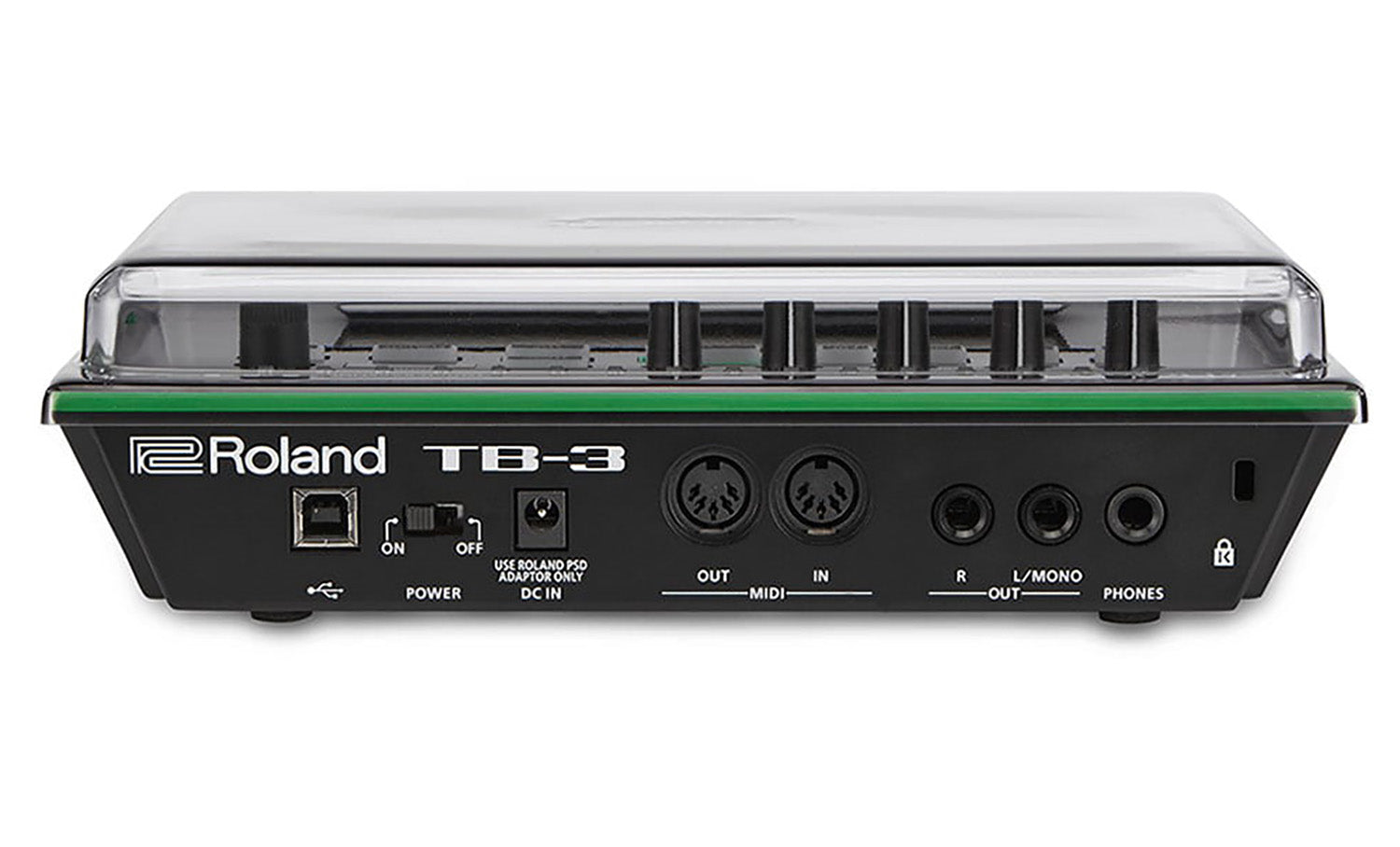 Decksaver DSS-PC-TB3 Protection Cover for Roland Aira TB-3 - Hollywood DJ