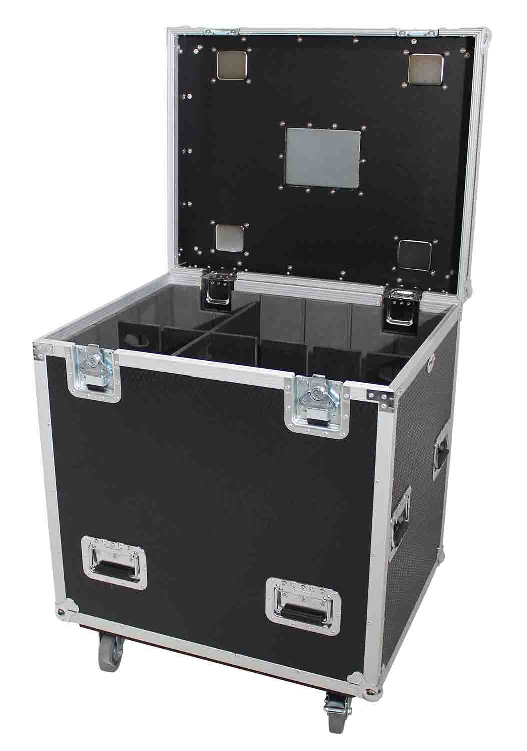 PROX XS-UTL243036W MK2 Heavy-Duty Truck Pack Utility Flight Case W-Divider and Tray Kit - Hollywood DJ