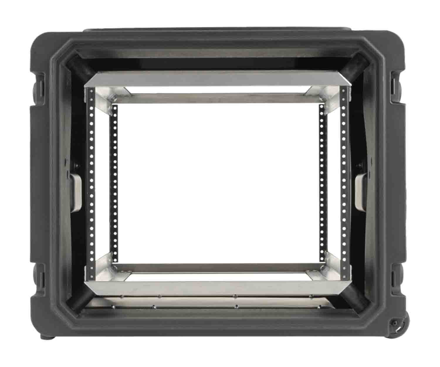 SKB Cases 3SKB-R08U20W 8U 20-Inch Deep rSeries Rolling Shock Rack - Hollywood DJ