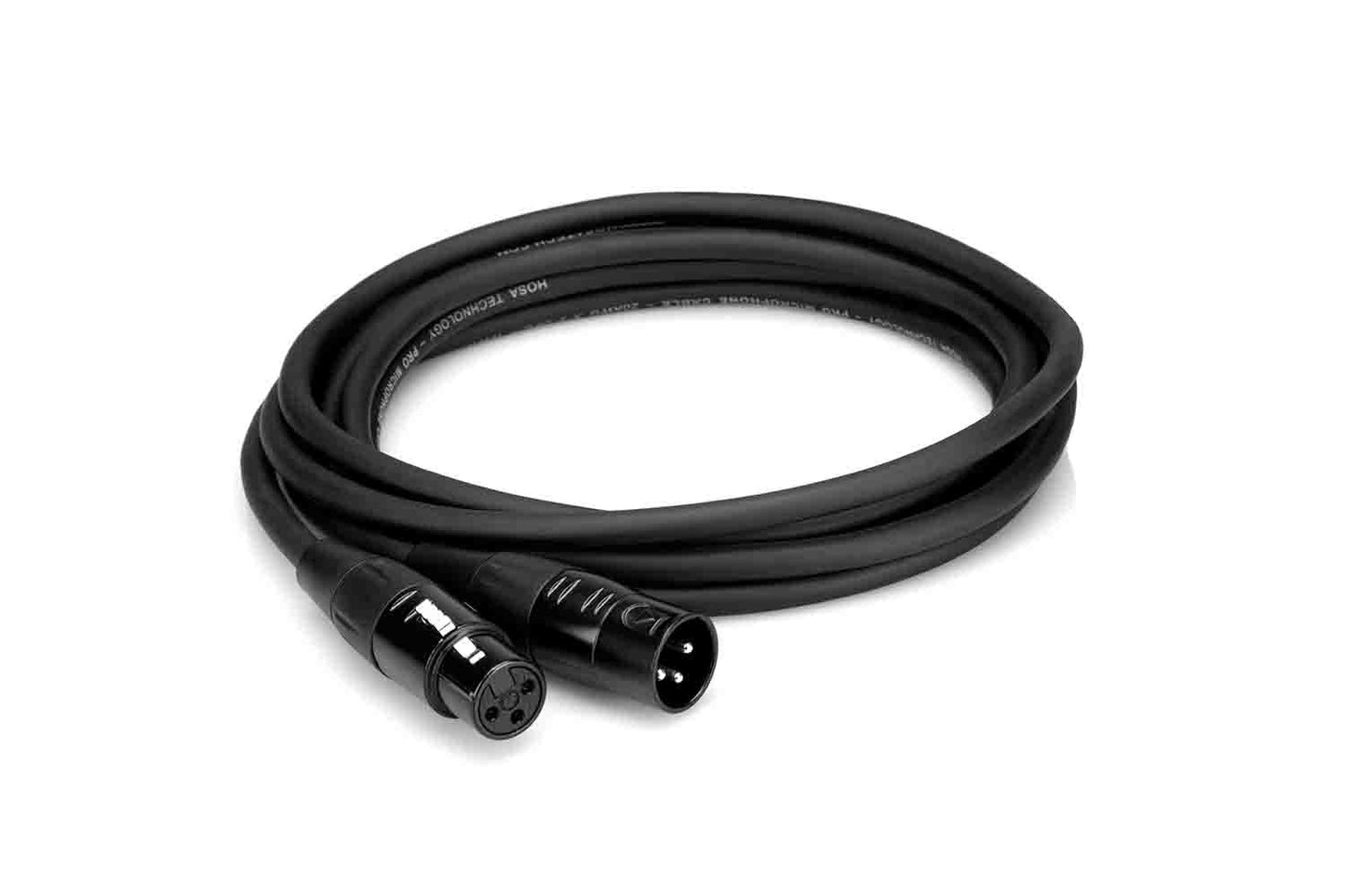 Hosa Pro Microphone Cable, REAN XLR3F to XLR3M - Hollywood DJ