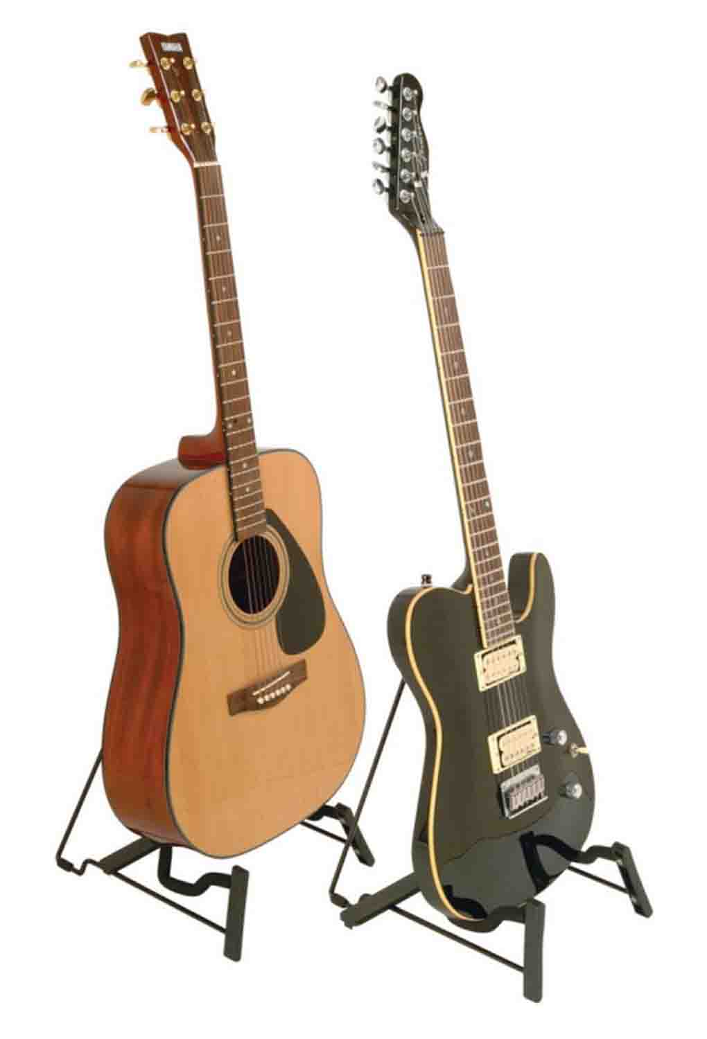 OnStage GS7655 Wire Folding Guitar Stand - Hollywood DJ