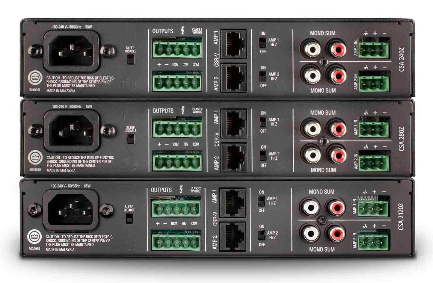 JBL NCSA240Z-U-US, 2 Channel Audio Amplifiers - (40W - 120W) - Hollywood DJ