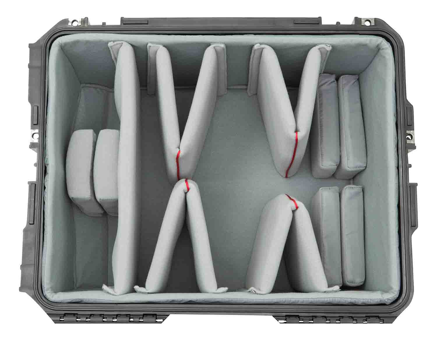 SKB Cases 3i-2217-12DT iSeries 2217-12 Case with Think Tank Video Dividers and Lid Foam - Black - Hollywood DJ