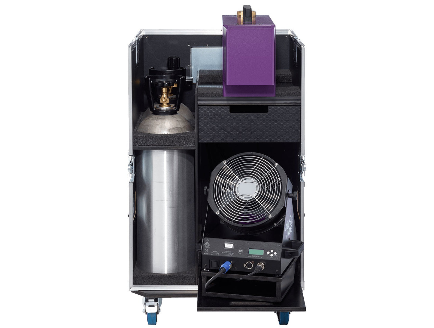 MDG ATMFC Vertical Flight Case for Atmosphere Hazer, ATMe, M3e, Max 3000