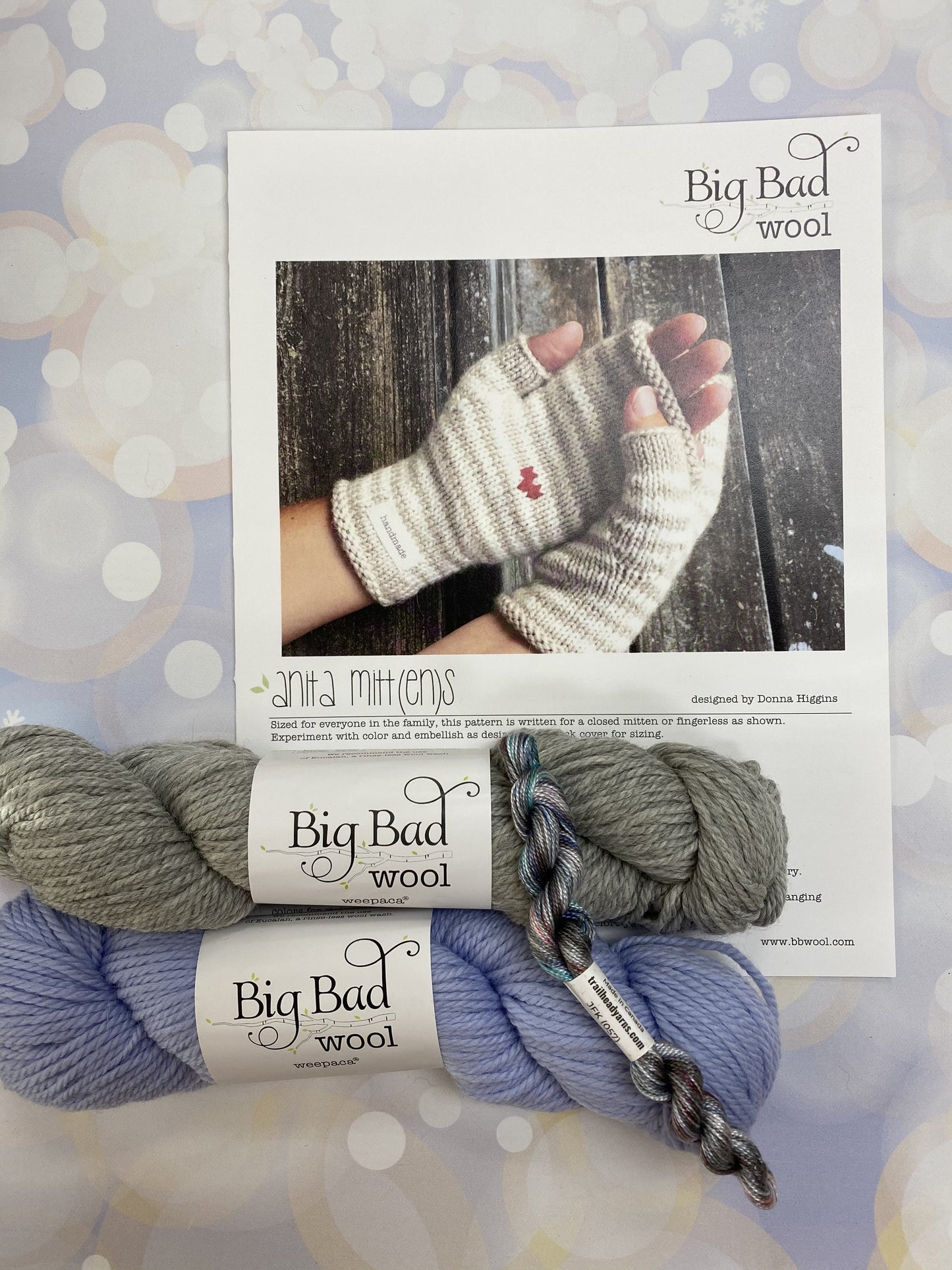 Anita Mittens Kit Big Bad Wool - Wabbit