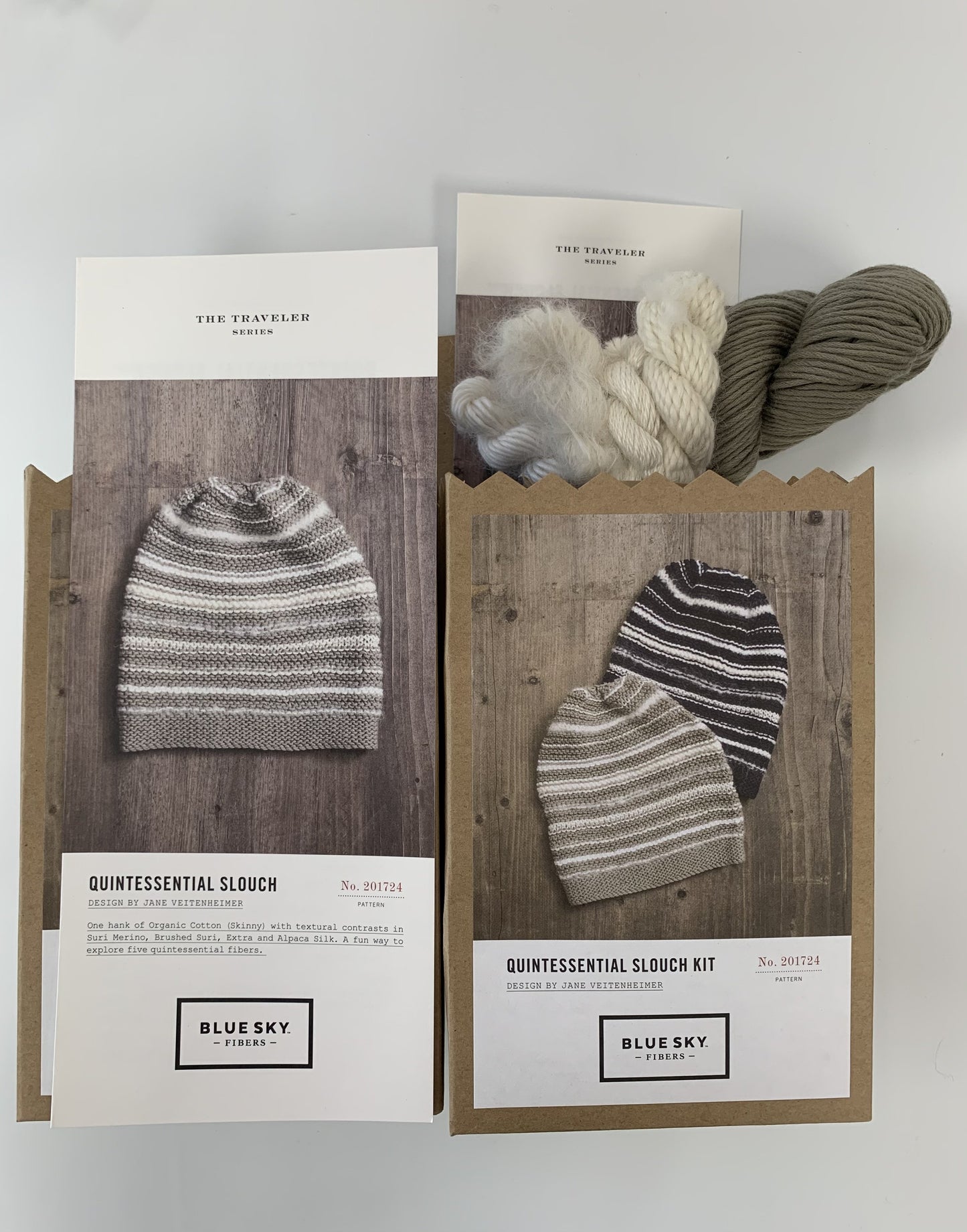 Quintessential Slouch Kit - Blue Sky Fibers 