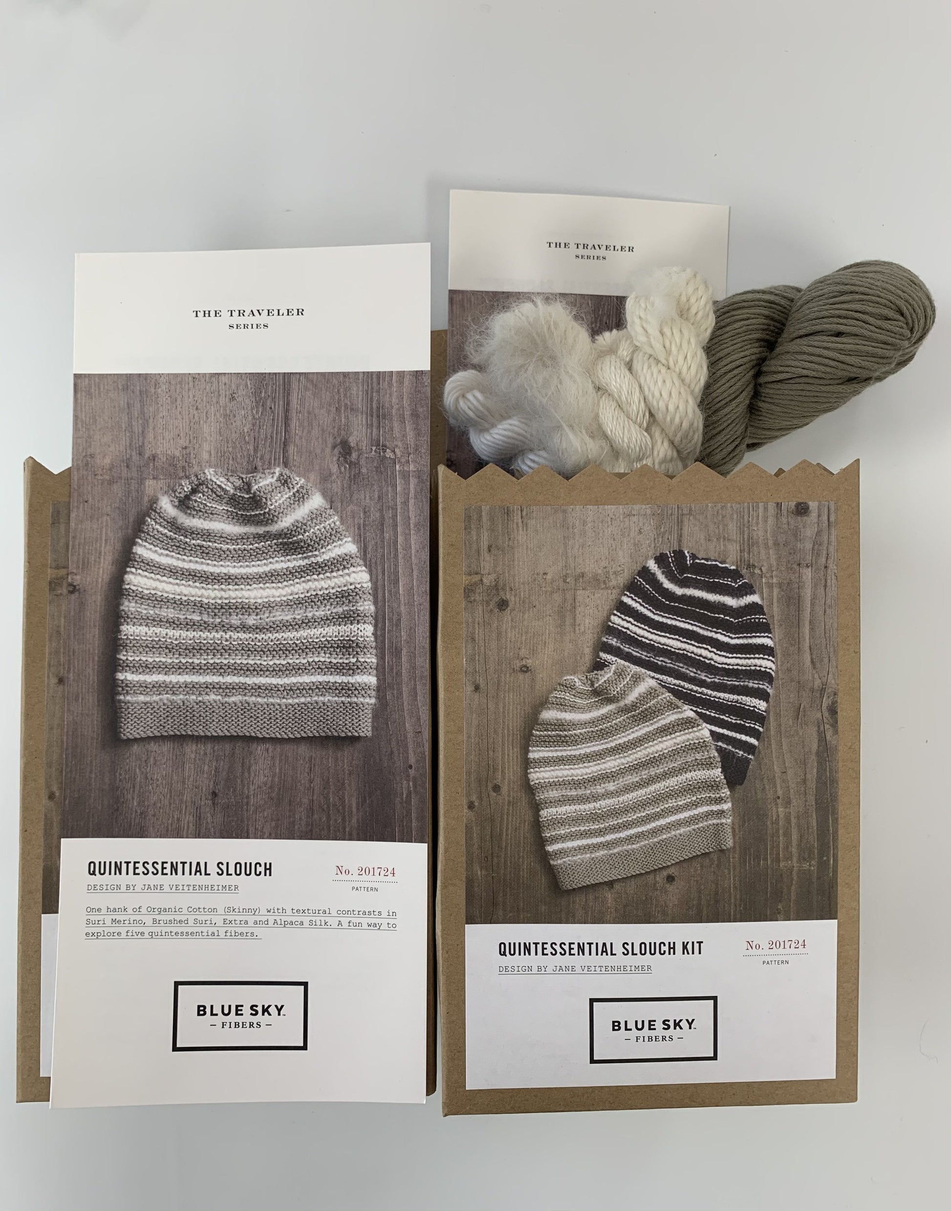 Quintessential Slouch Kit - Blue Sky Fibers 