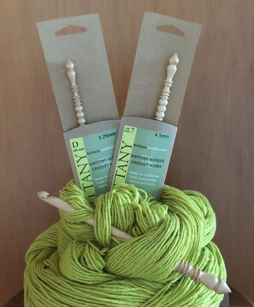 Brittany Birch Single Point Crochet Hooks