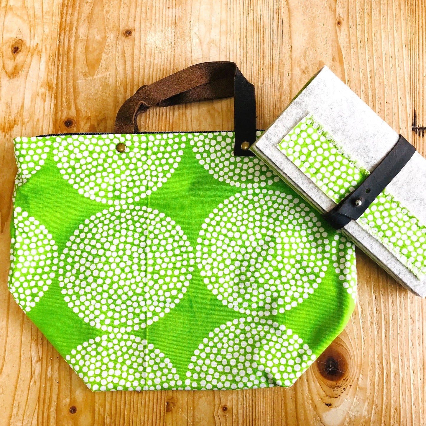 Brooklyn Haberdashery Mathilde Reversible Bucket Tote
