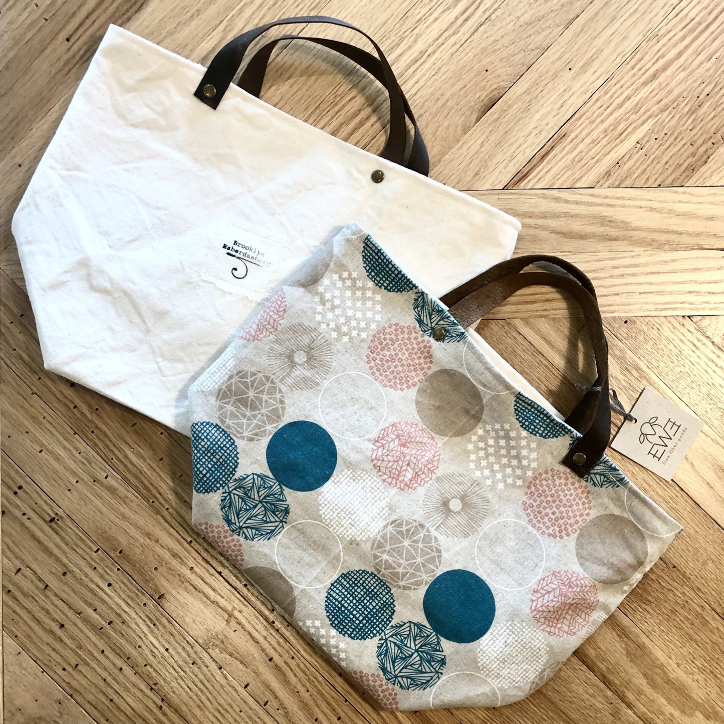 Brooklyn Haberdashery Mathilde Reversible Bucket Tote