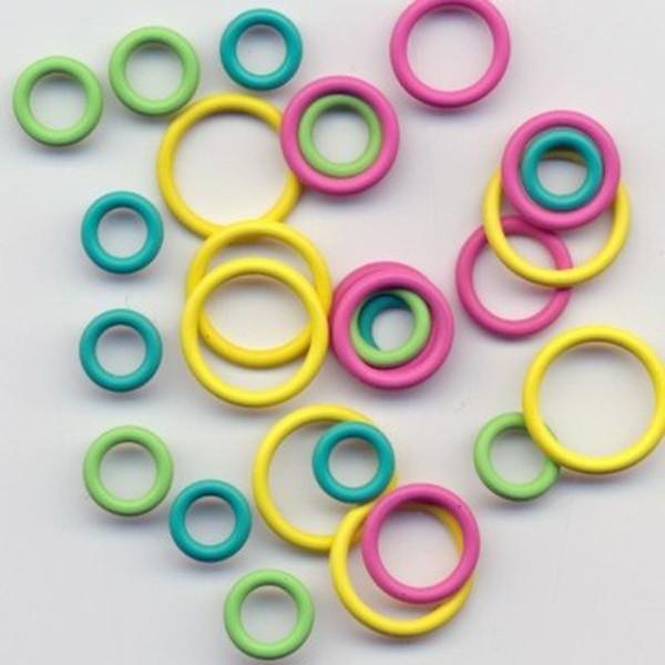 Bryson Rainbow Ring Stitch Markers