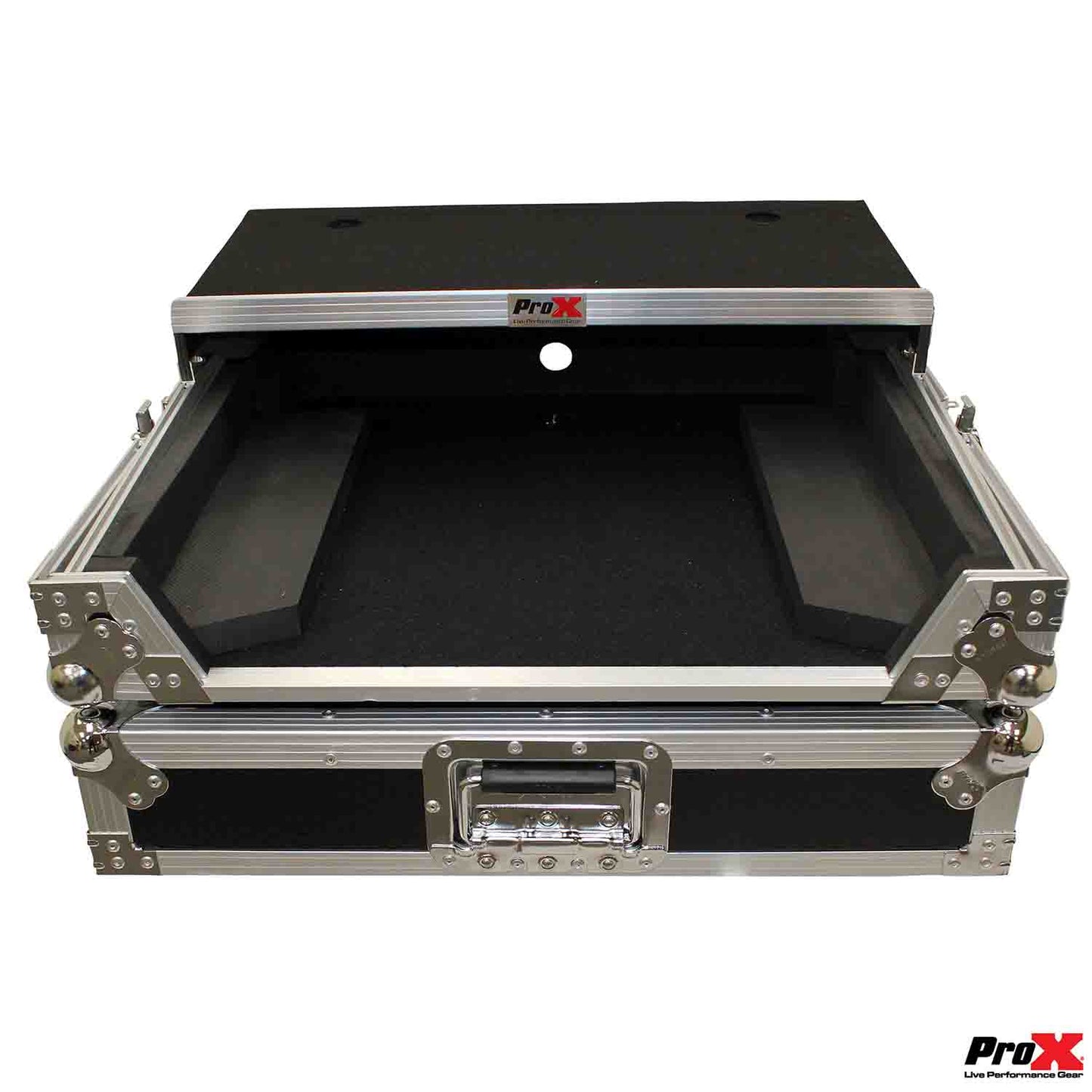 ProX XS-DJ505LT DJ Flight Case for Roland DJ-505 With Sliding Laptop Shelf - Hollywood DJ