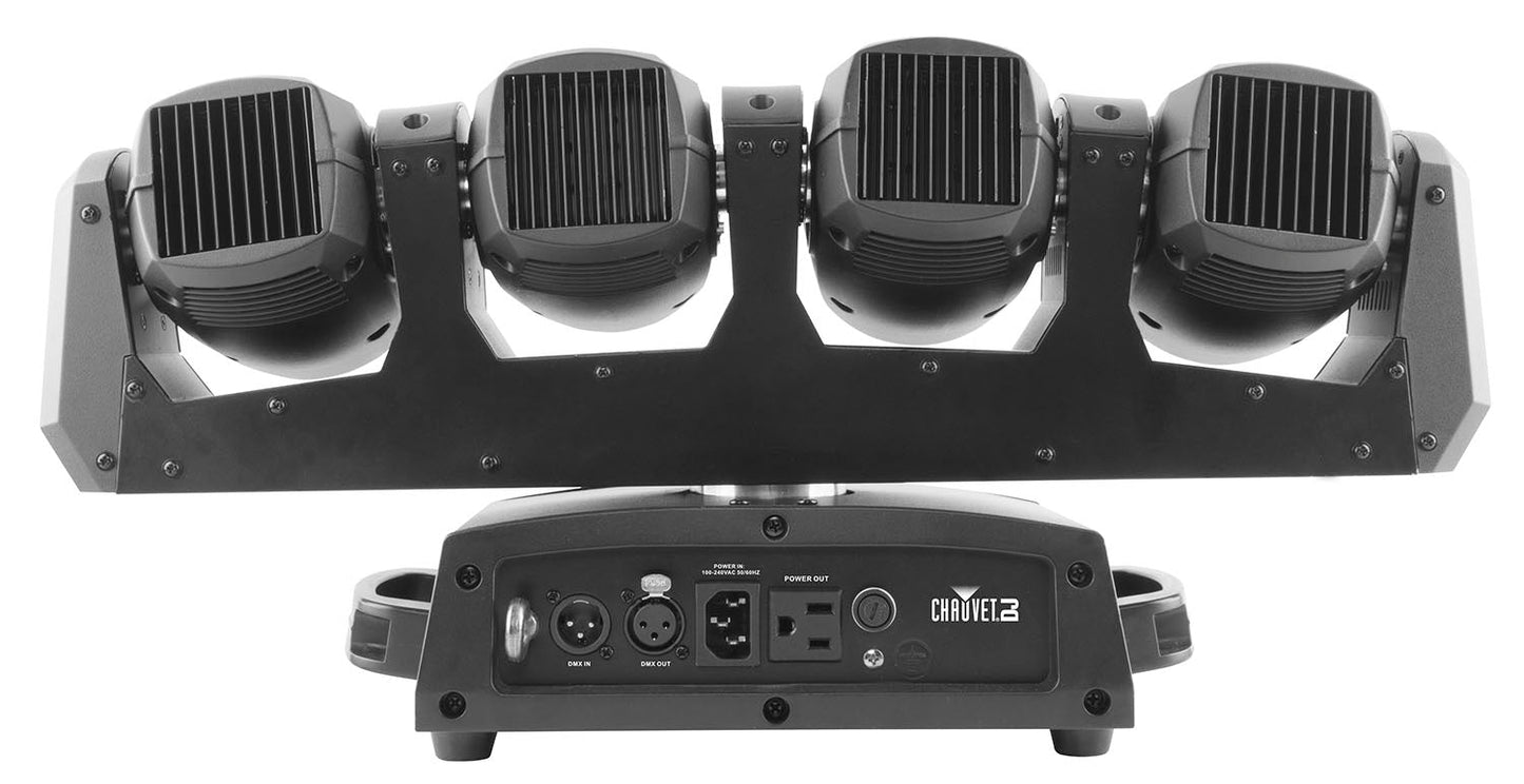 Chauvet DJ INTIMWAVE360IRC Intimidator Wave 360 IRC LED Moving Heads (4) | Stage Lights - Hollywood DJ