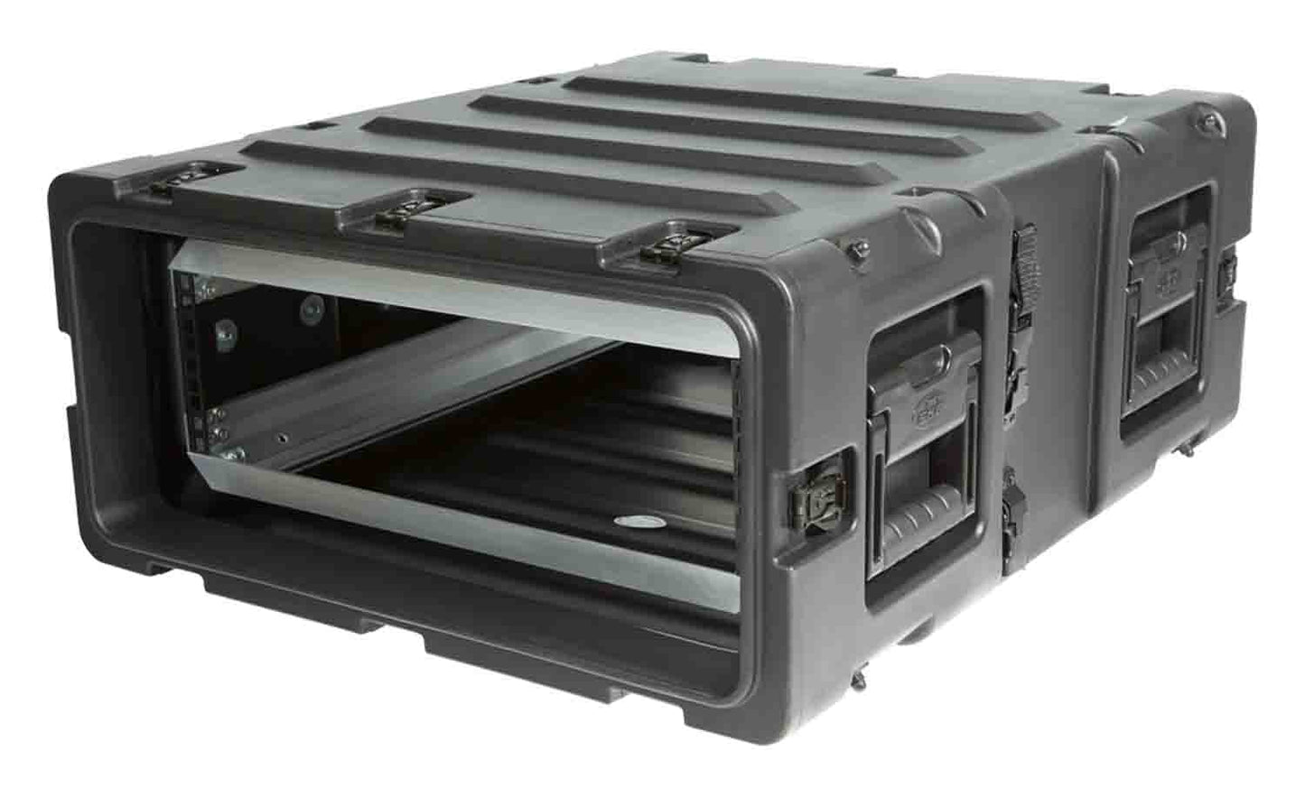SKB Cases 3RS-3U24-25B 3U 24-inch Deep RS Series Shock Rack Case - Hollywood DJ