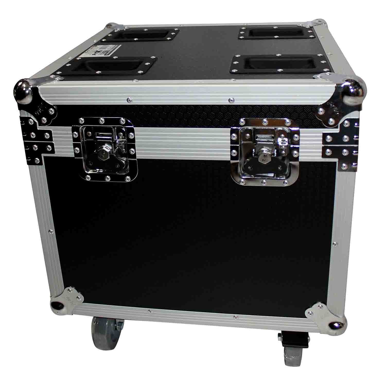ProX XS-UTL9W Heavy-Duty Utility Flight Case with 4 Inch Casters - 20" x 20" x 22" - Hollywood DJ