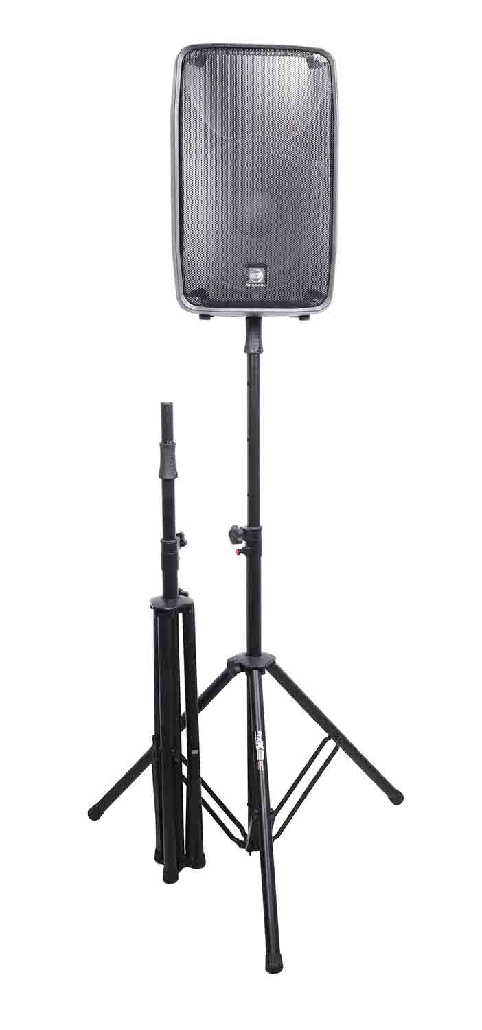 ProX T-SS82P Set of 2 Pro Air Speaker stand in Black with Carry Bags - Hollywood DJ