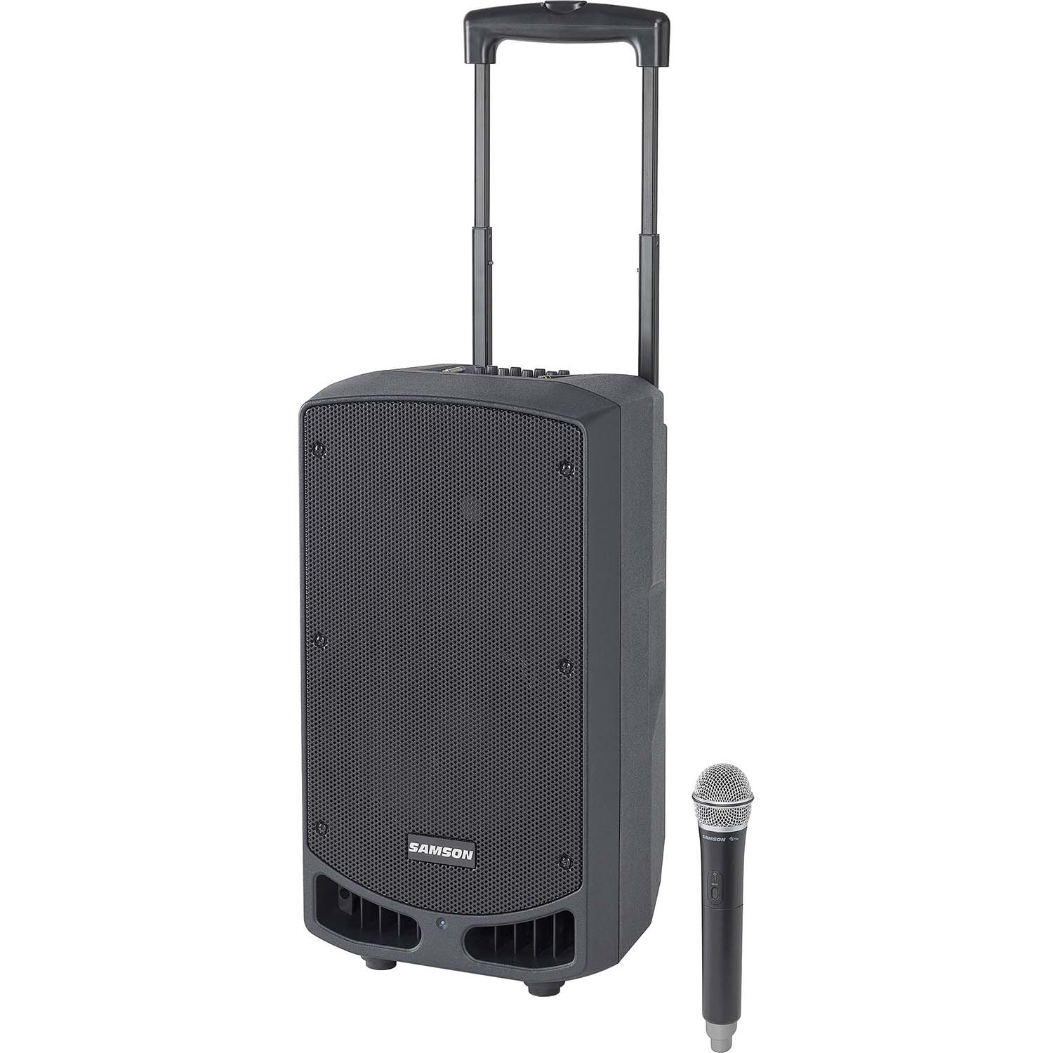 Samson SAXP310W-K Portable PA System with Wireless Microphone - K: 470 to 494 MHz - Hollywood DJ