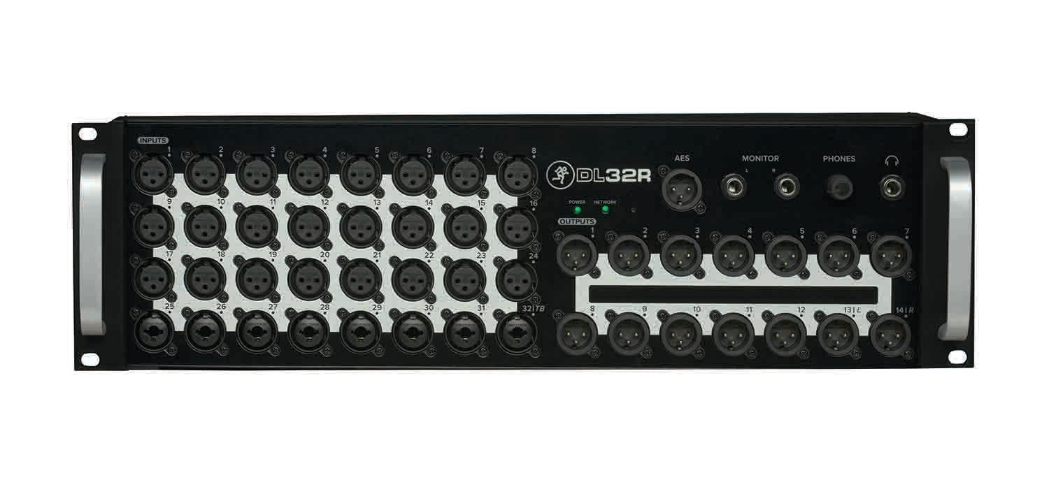 Mackie DL32R Install Rackmount Kit Extended Front and Rear Rackmount Brackets for DL32R - Hollywood DJ