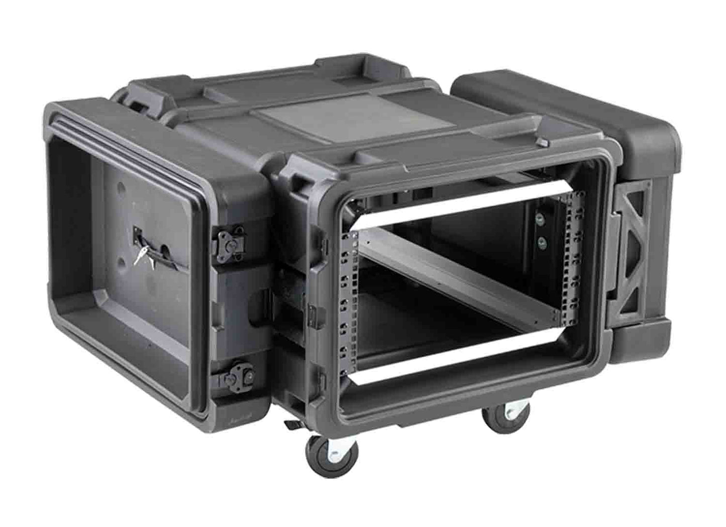 SKB Cases 3SKB-R906U28, 6U 28-Inch Deep rSeries Shock Rack - Hollywood DJ