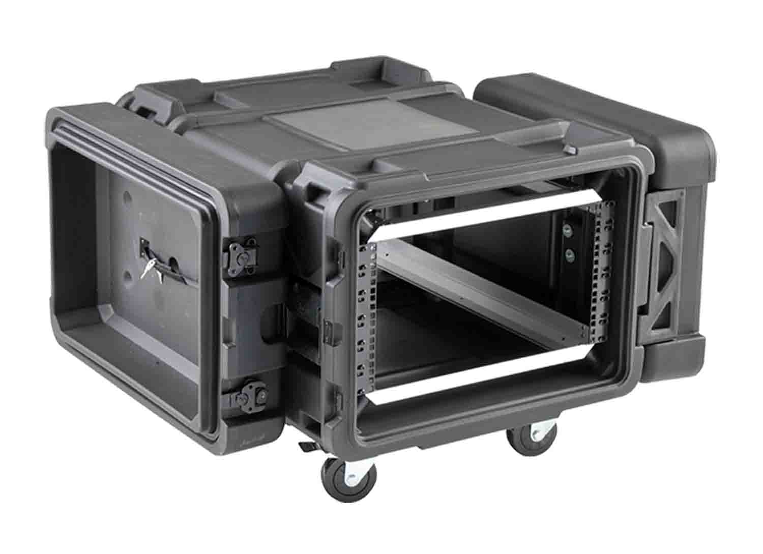 SKB Cases 3SKB-R906U28, 6U 28-Inch Deep rSeries Shock Rack - Hollywood DJ