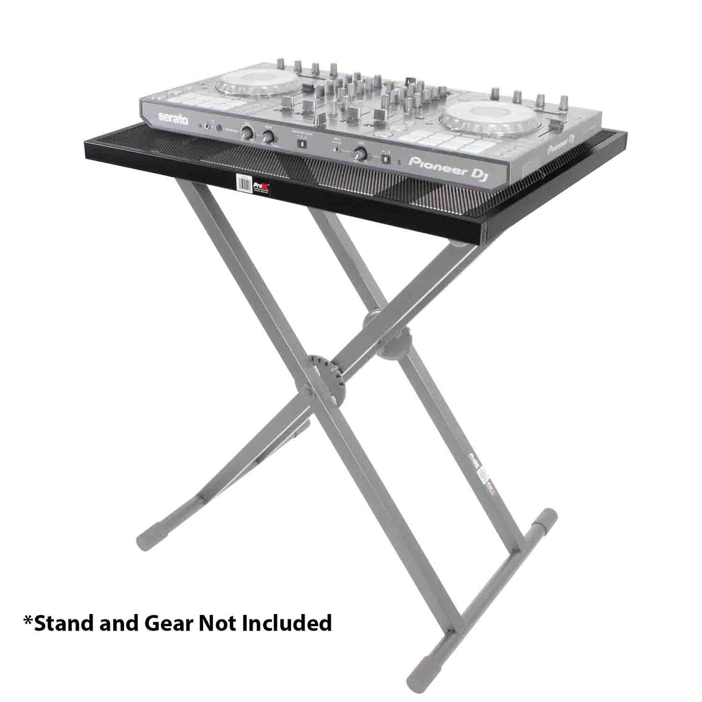 B-Stock: ProX T-KSTU DJ Table Topper for Keyboard Stand (Stand Not Included) - Hollywood DJ
