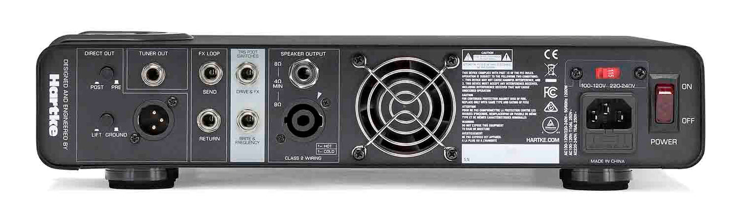 Samson LX8500, 800-Watt Lightweight Bass Head with Tube Preamp