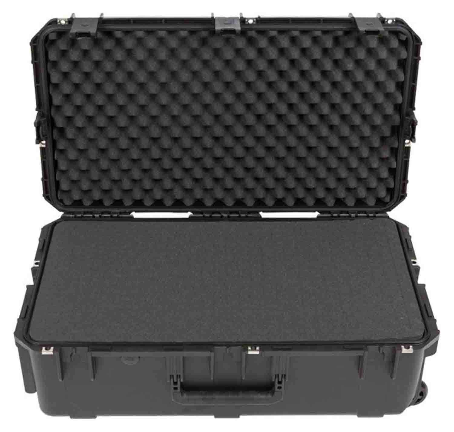 SKB 3i-3016-10BC iSeries 3016-10 Rolling Waterproof Case with Cubed Foam - Hollywood DJ