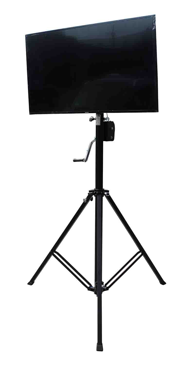 ProX XT-MEDIAMOUNT Universal 32" to 80" TV Bracket Vesa Mount for F34 F32 and 12 Inch Bolt Truss Clamp or Speaker Stands - Hollywood DJ