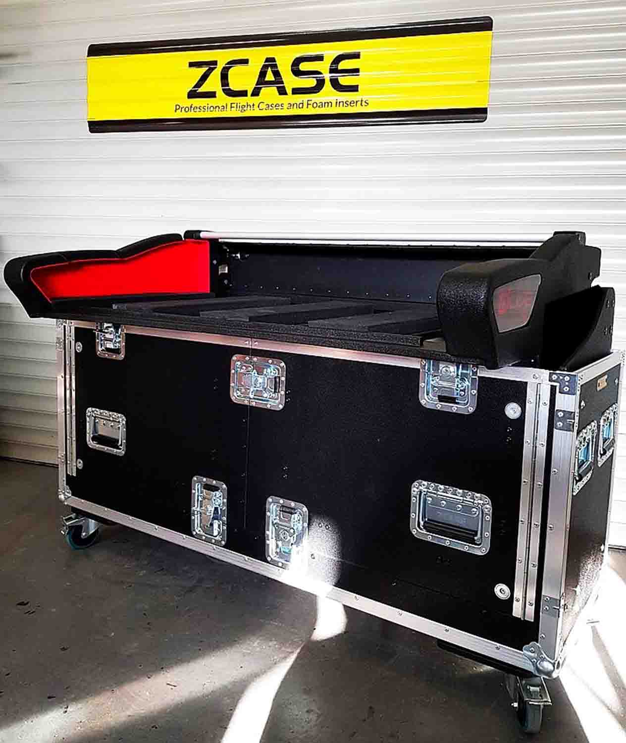 ProX XZF-AH-S7000 D 2x2U Hydraulic Lift DJ Case for Allen and Heath DLive S7000 Console - Hollywood DJ