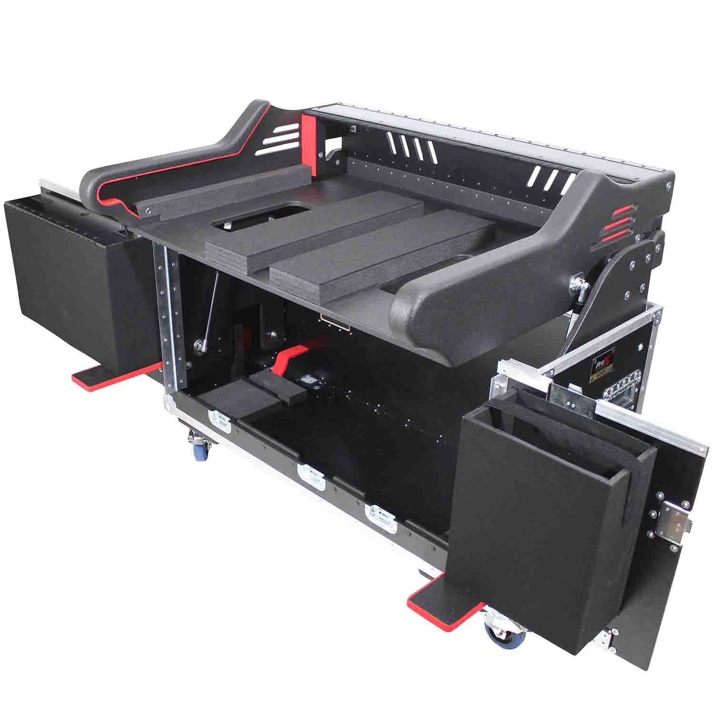 ProX XZF-MIDHD Flip-Ready Easy Retracting DJ Case for Midas Heritage-D Console - Hollywood DJ