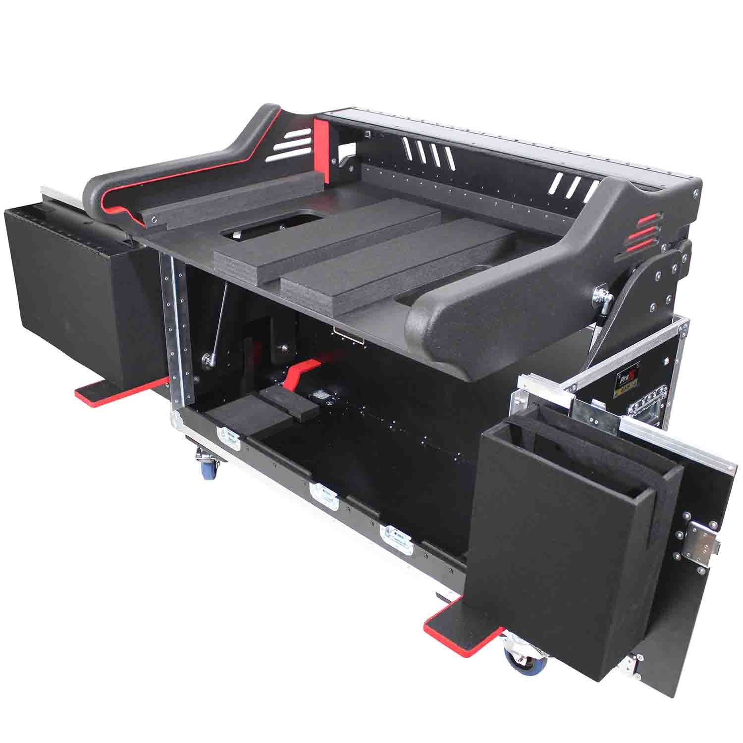 ProX XZF-MIDHD Flip-Ready Easy Retracting DJ Case for Midas Heritage-D Console - Hollywood DJ