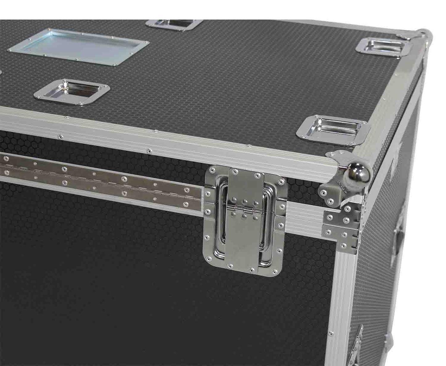 PROX XS-UTL483036W MK2 TruckPaX Heavy-Duty Truck Pack Utility Flight Case with Divider/Tray Kit and with 4 Inch Casters - Hollywood DJ