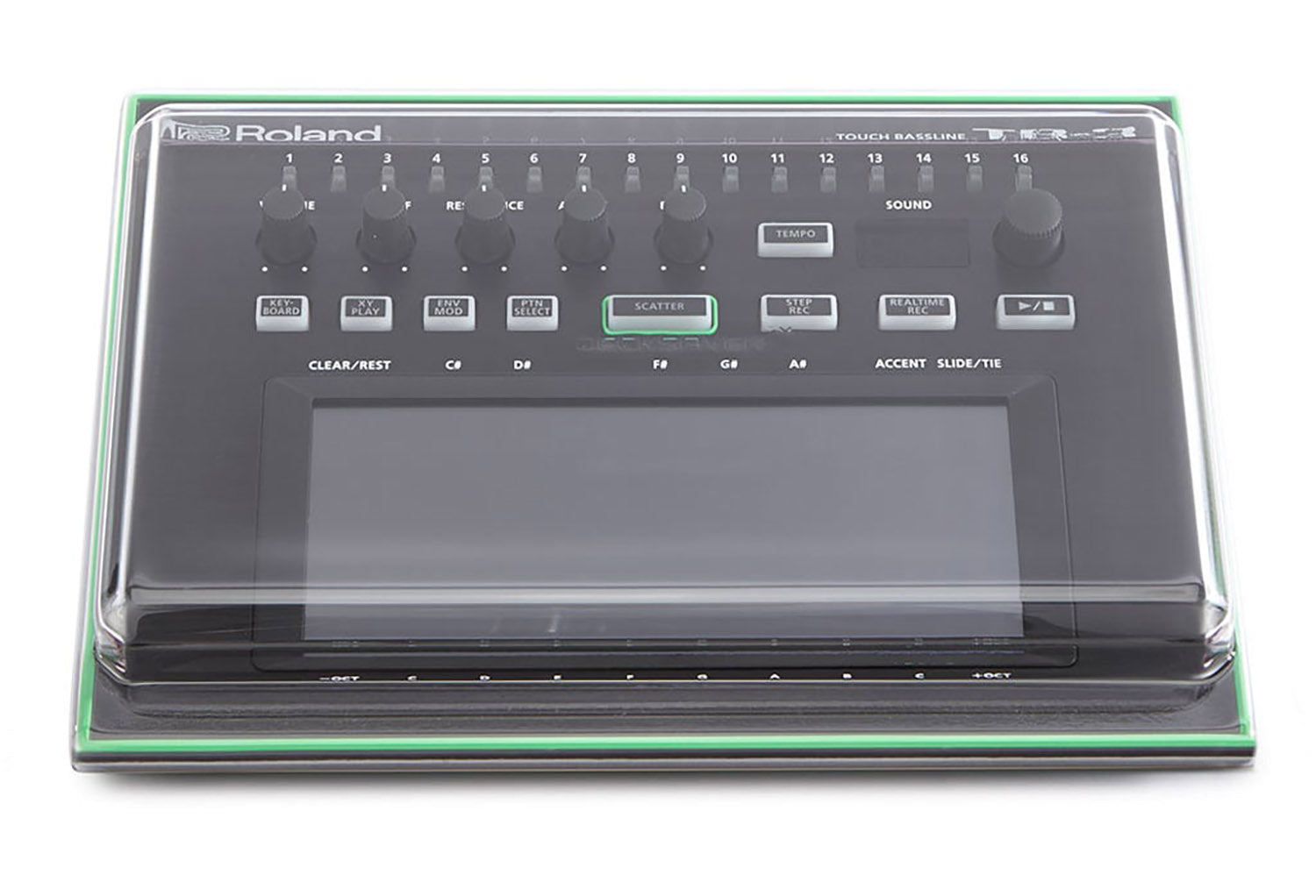 Decksaver DSS-PC-TB3 Protection Cover for Roland Aira TB-3 - Hollywood DJ