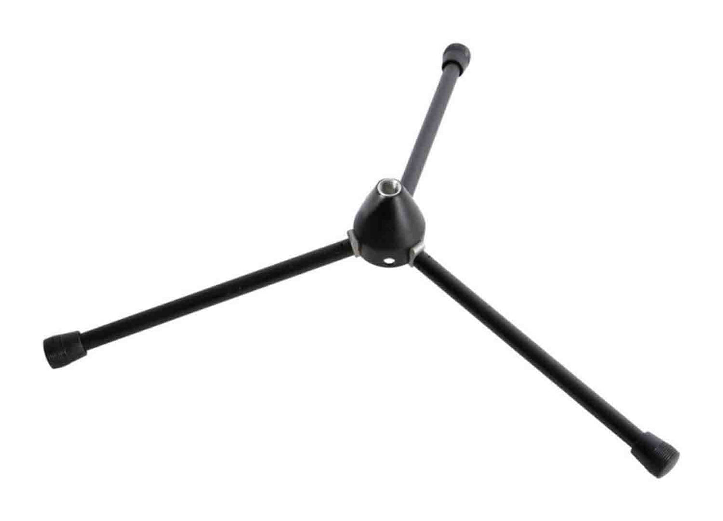 On Stage BA9750 Heavy-Duty Tripod Mic Stand Base with M20 Threading - Black - Hollywood DJ