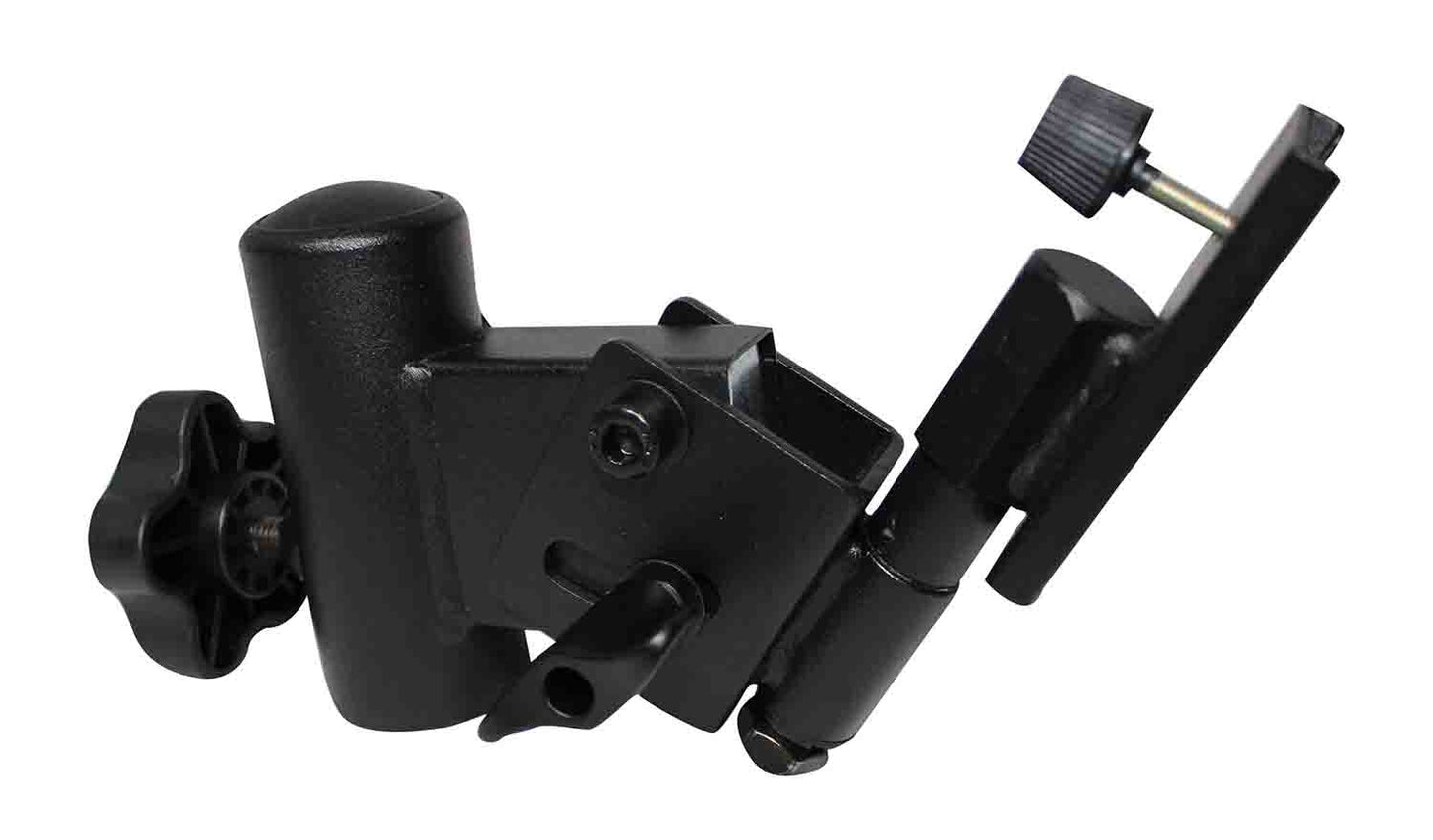 ProX XT-MEDIAMOUNT Universal 32" to 80" TV Bracket Vesa Mount for F34 F32 and 12 Inch Bolt Truss Clamp or Speaker Stands - Hollywood DJ