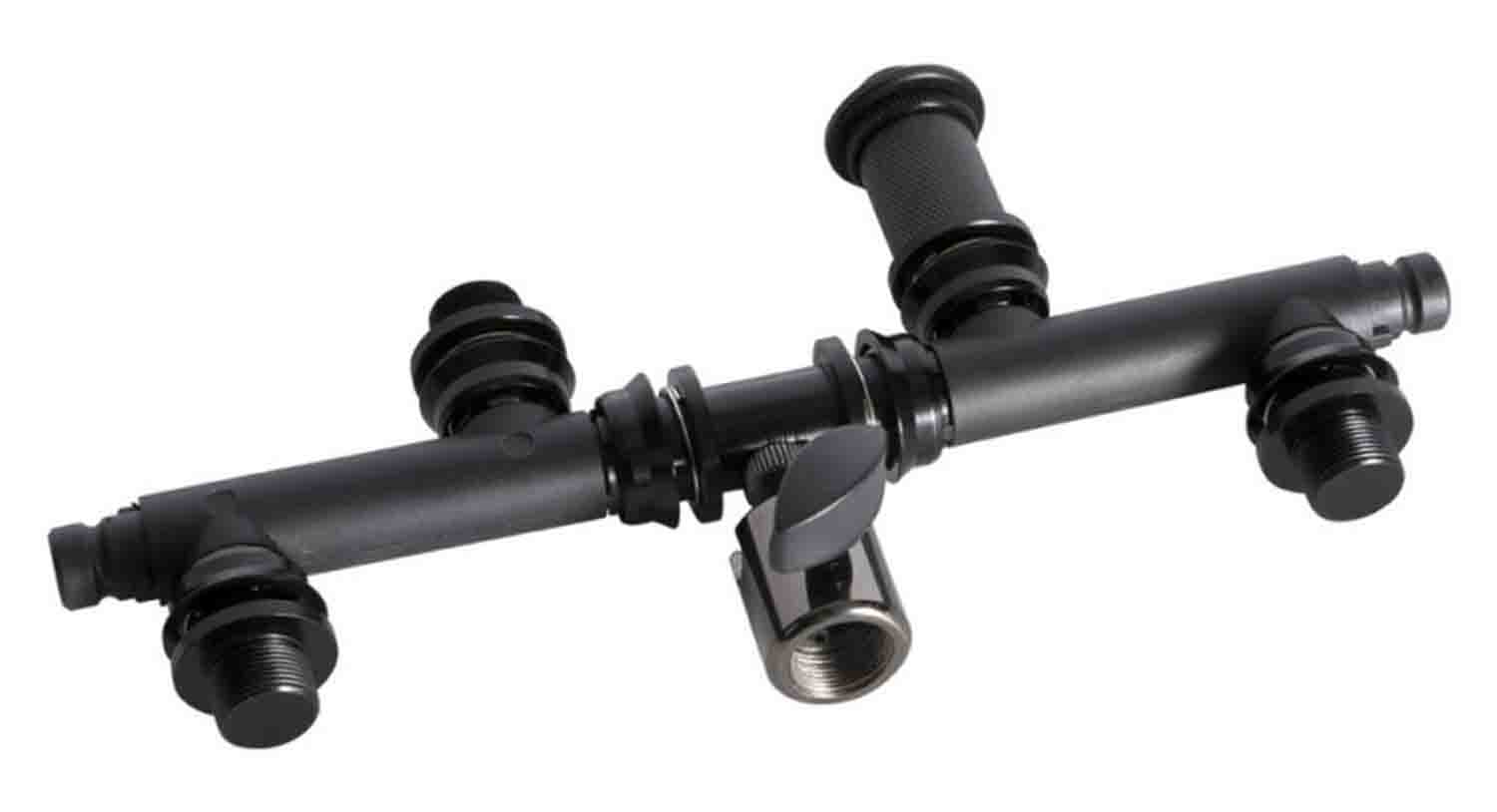Onstage MY800 Quick-Release Stereo Microphone Bar - Black - Hollywood DJ