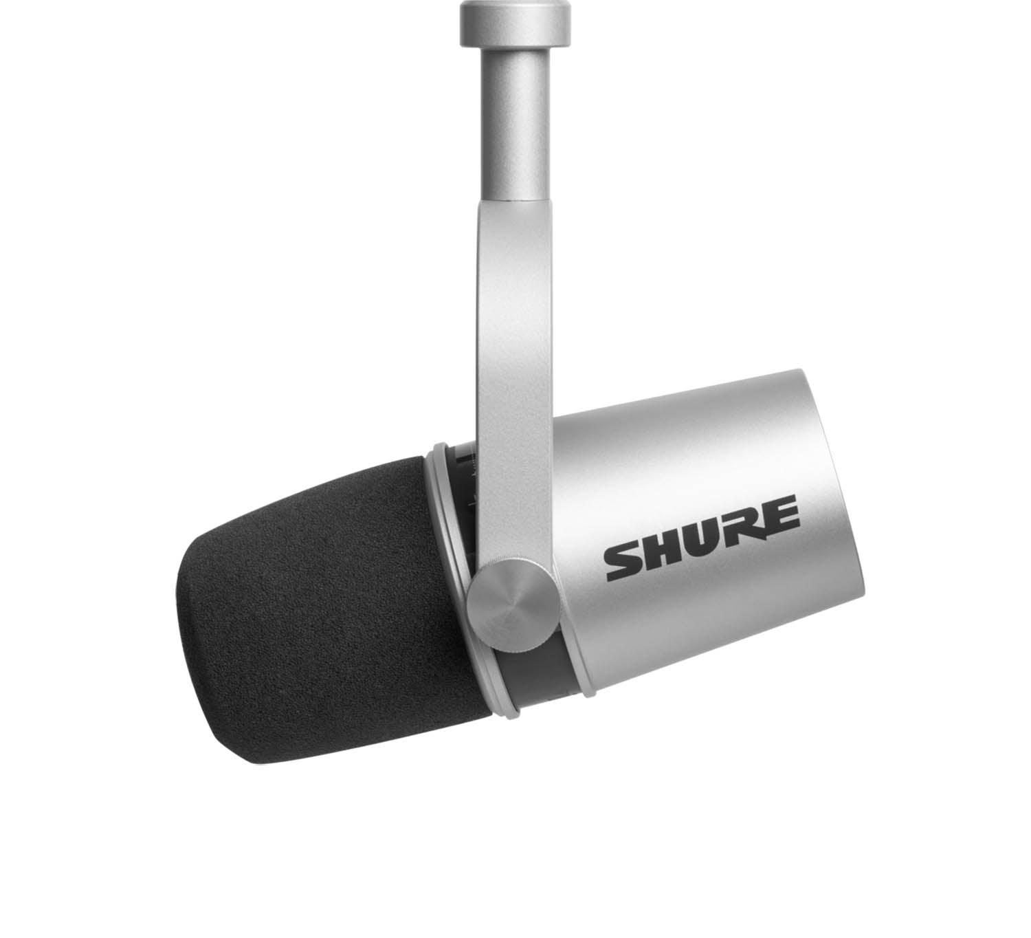 B-Stock: Shure MV7 USB Podcast Microphone - Silver - Hollywood DJ