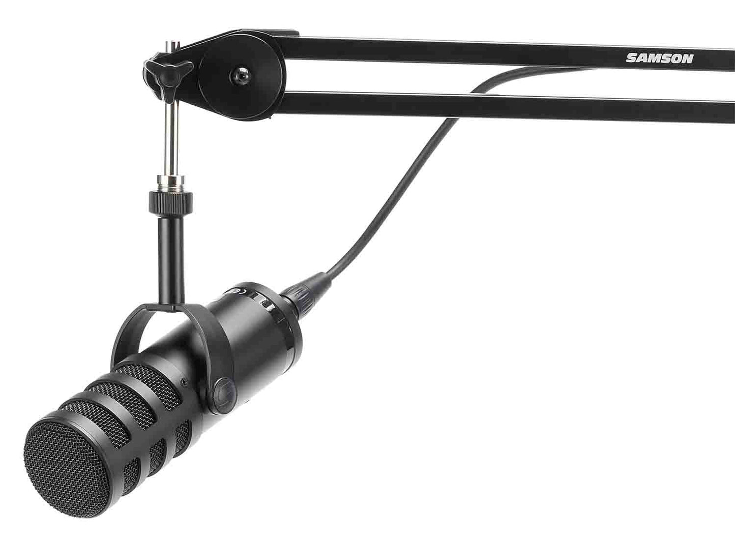 Samson Q9U XLR and USB Broadcast Dynamic Microphone - Hollywood DJ