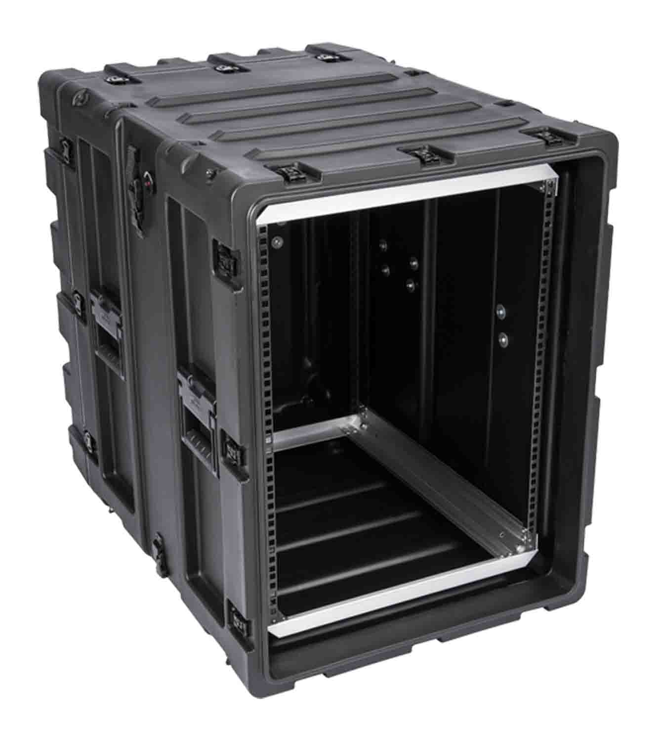 SKB Cases 3RS-14U24-25B Transport Case for 14 RU 24-Inch Deep Static Shock Rack - Hollywood DJ