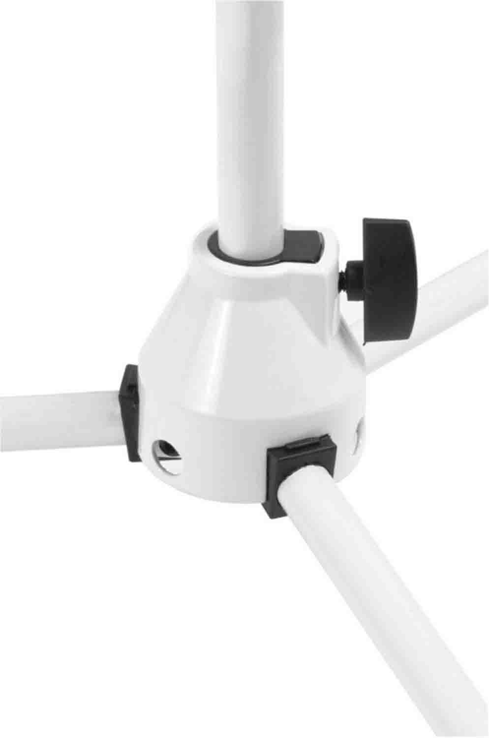 OnStage MS7801W Euro-Boom Mic Stand - White - Hollywood DJ