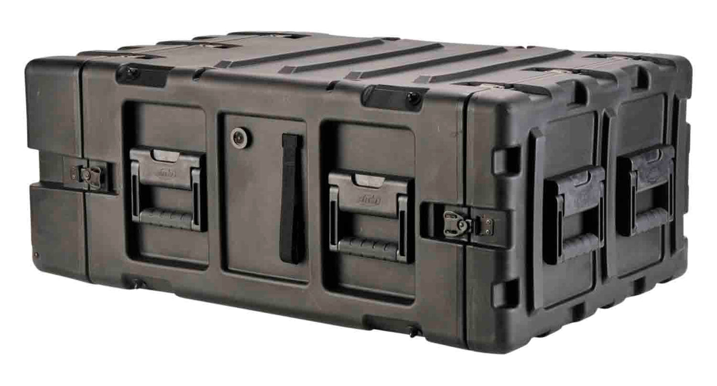 SKB Cases 3RR-5U24-25B, 5U Removable Shock Rack and Transport Case - 24 Inch - Hollywood DJ