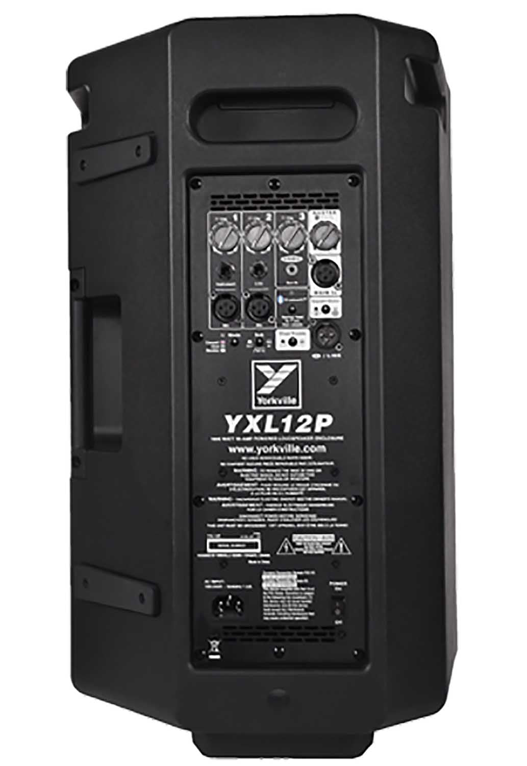 Yorkville YXL12P 12" PA Speaker Package with Stands and Bag - Hollywood DJ