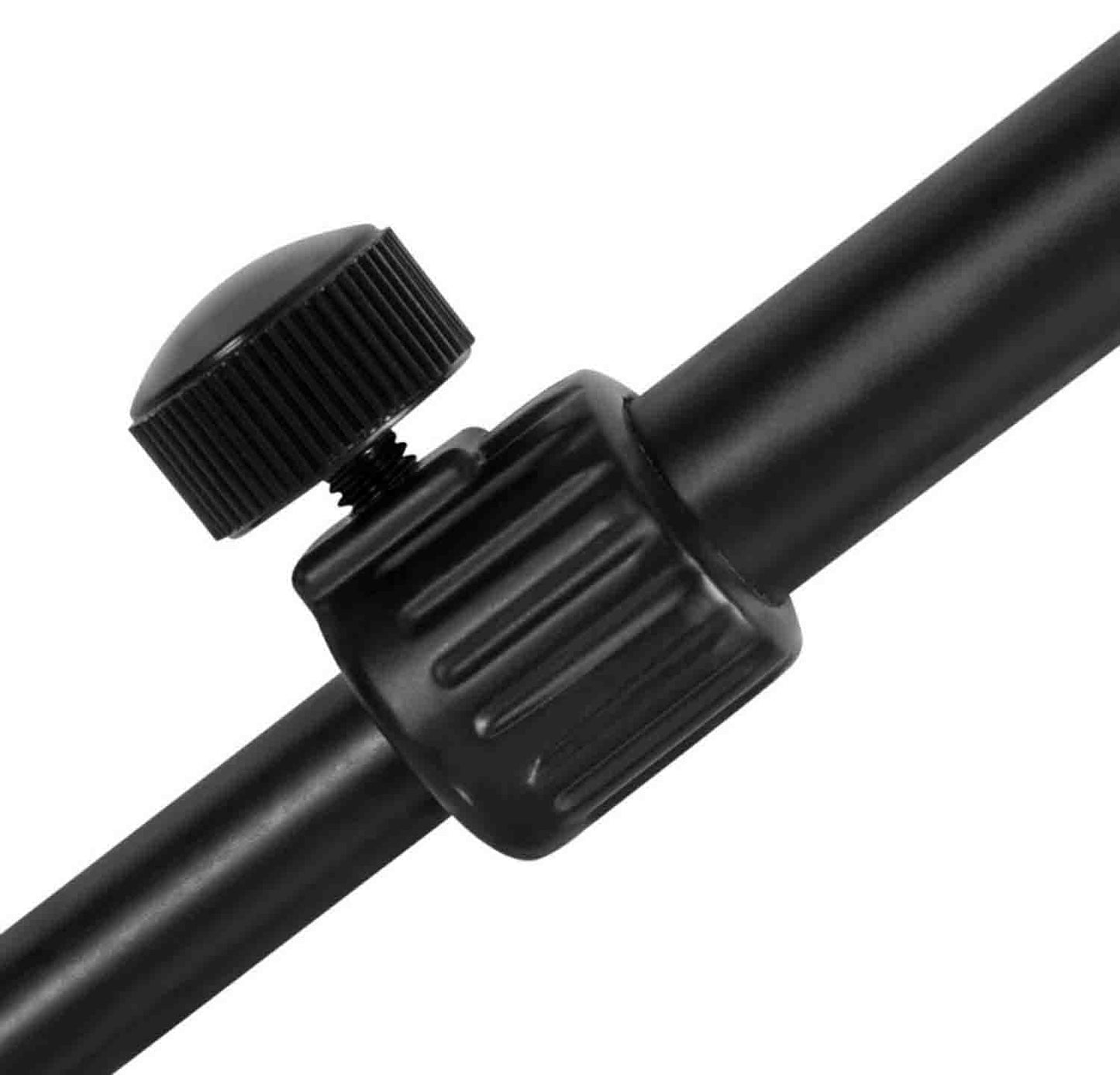 On Stage MS9409 Pro Kick Drum Microphone Stand with Telescoping Shaft and Adjustable Boom - Hollywood DJ