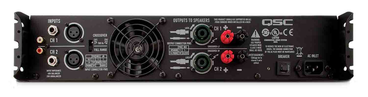 QSC GX5 2 channel Power Amplifier - 700W - Hollywood DJ