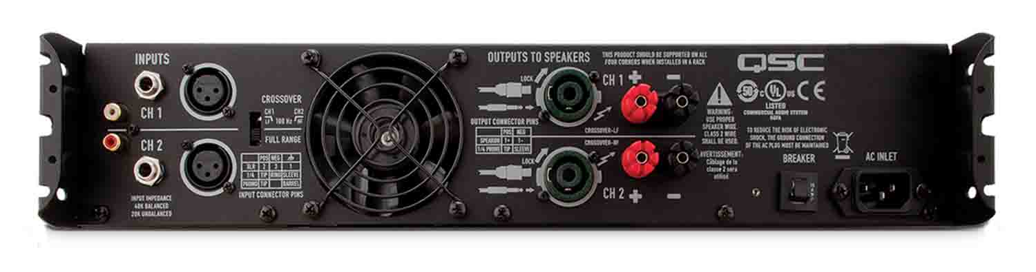 QSC GX5 2 channel Power Amplifier - 700W - Hollywood DJ